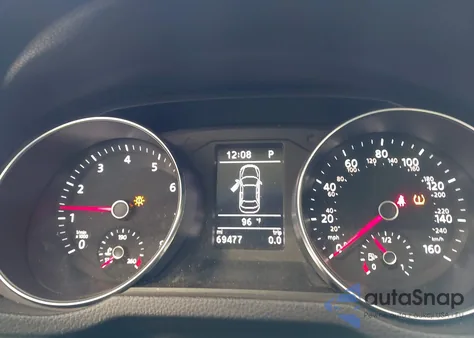 2017 Volkswagen Passat 1.8T S z USA, uszkodzony, nr VIN 1VWAT7A38HC078417